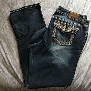Maurices Bootcut Dark Wash EUC